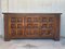 19th Century Large Spanish Gothic Carved Walnut Cabinet with Three Doors 3