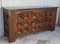 19th Century Large Spanish Gothic Carved Walnut Cabinet with Three Doors, Image 4