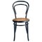 Ebonisierte neapolitanische Stühle aus frühem 20. Jh. Von Michael Thonet für Sautto & Liberale, 4er Set 4