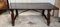Late 19th Spanish Walnut Dining Table with Iron Stretcher 2
