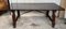 Late 19th Spanish Walnut Dining Table with Iron Stretcher, Image 2