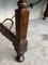 Late 19th Spanish Walnut Dining Table with Iron Stretcher, Image 11