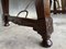 Late 19th Spanish Walnut Dining Table with Iron Stretcher, Image 10