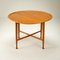 Danish Circular Ash Coffee Table from Illums Bolighus, 1940s 3