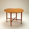 Danish Circular Ash Coffee Table from Illums Bolighus, 1940s, Image 4