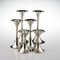 Silver TW 284 Trumpetti Candlesticks in 3 Sizes by Tapio Wirkkala for Kultakeskus, Finland, Set of 6 4