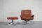 Vintage Swivel Chair with Ottoman by André Vandenbeuck for Strässle 4