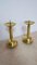 Large Bauhaus Brass Candleholders, 1930s, Set of 2, Image 9