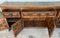 Large 19th Century Catalan Spanish Baroque Carved Oak Credenza or Buffet 6