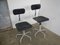 Iron and Plastic Stools, 1980s, Set of 2, Image 2