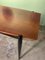 Tavolo allungabile in legno con gambe laccate, anni '60, Immagine 2