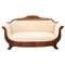 Large Carved Walnut Sofa, 1820s, Image 1