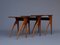 Italian Walnut Nesting Tables, 1950s, Set of 3, Image 3