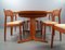 Danish Dining Table and Teak Chairs by Niels Koefoed for Koefoeds Hornslet & Glostrup, Set of 7 10