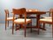 Danish Dining Table and Teak Chairs by Niels Koefoed for Koefoeds Hornslet & Glostrup, Set of 7 11