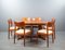 Danish Dining Table and Teak Chairs by Niels Koefoed for Koefoeds Hornslet & Glostrup, Set of 7 6