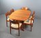 Danish Dining Table and Teak Chairs by Niels Koefoed for Koefoeds Hornslet & Glostrup, Set of 7 8