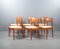 Danish Dining Table and Teak Chairs by Niels Koefoed for Koefoeds Hornslet & Glostrup, Set of 7 50