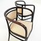 Vienna Secession Chairs Attributed to Otto Wagner for Jacob & Josef Kohn, Set of 2 5