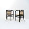 Vienna Secession Chairs Attributed to Otto Wagner for Jacob & Josef Kohn, Set of 2 6