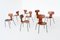 Sedia Hammer nr. 3103 in teak di Arne Jacobsen per Fritz Hansen, Danimarca, 1969, Immagine 2