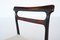 Scandinavian Dining Chairs in Rosewood, Denmark, 1960s, Set of 6, Image 13