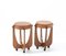 Art Deco Oak Amsterdam School Side Tables, 1920s, Set of 2 11