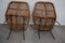 Italian Giunco Rattan Chairs, 1950s, Set of 2 3