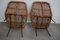 Italian Giunco Rattan Chairs, 1950s, Set of 2, Image 3