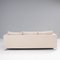 Cream and Brown Feng 3-Seater Sofa by Didier Gomez for Ligne Roset 11