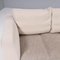 Cream and Brown Feng 3-Seater Sofa by Didier Gomez for Ligne Roset 4