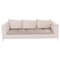 Cremefarbenes und braunes Feng 3-Sitzer Sofa von Didier Gomez für Ligne Roset 1