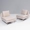 Cream Stricto Sensu Fireside Chairs by Didier Gomez for Ligne Roset, Set of 2 8