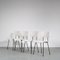 Dining Chairs by Dick Cordemeijer for Gispen, the Netherlands, 1950s, Set of 4 1