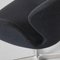 Sedia Swan nera di Arne Jacobsen per Fritz Hansen, Immagine 12
