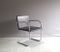 Chrome and Leather Brno Chair by Mies van der Rohe for Knoll, 1930s 1