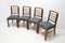 Art Deco Czech Dining Chairs, 1930s, Set of 4 4