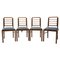 Art Deco Czech Dining Chairs, 1930s, Set of 4 1