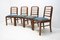 Art Deco Czech Dining Chairs, 1930s, Set of 4, Image 5