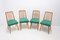 Mid-Century Dining Chairs, 1960s, Set of 4 3
