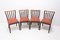 Mid-Century Czech Dining Chairs, 1960s, Set of 4 3