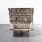 Large Rattan Factory Trolley Basket, 1960s 10