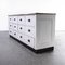 French Painted Pine Chest of Twelve Drawers, 1950s 5