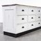 French Painted Pine Chest of Twelve Drawers, 1950s 4