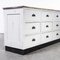 French Painted Pine Chest of Twelve Drawers, 1950s, Image 4