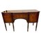 Antique George III Figured Mahogany Breakfront Sideboard, Image 1