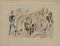 Chas-Laborde, Rues et visages de New-York, L'armée du Salut, 1950, Etching on Wove Paper 1