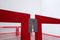 Italian Red Metal Vanessa Bed by Tobia Scarpa for Gavina, 1950s, Image 11