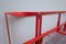 Italian Red Metal Vanessa Bed by Tobia Scarpa for Gavina, 1950s, Image 2