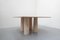 Travertine Colonnade Dining Table by Mario Bellini for Cassina, 1970s 5